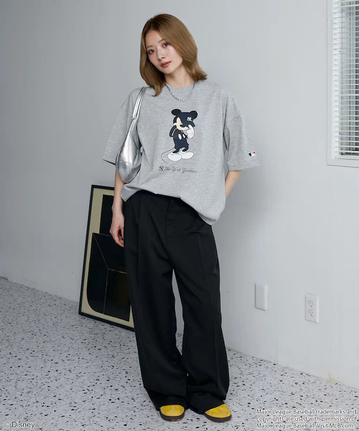 MLB/MICKEY MOUSE/Exclusive Print T-Shirt Limited Release