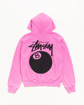 8 BALL HOODIE GARMENT DYED