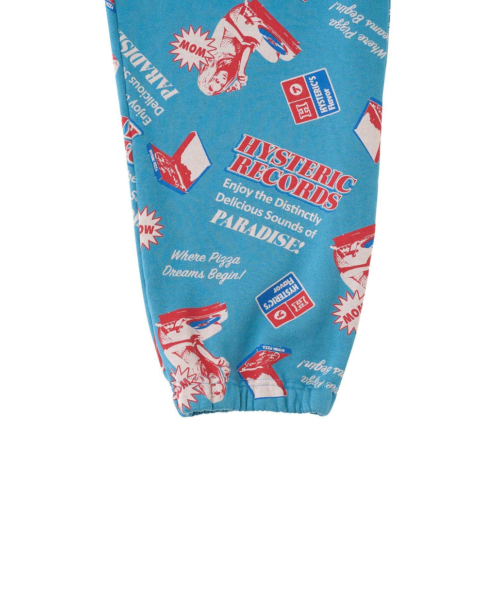 HYSTERIC RECORDS Pattern Sweatpants