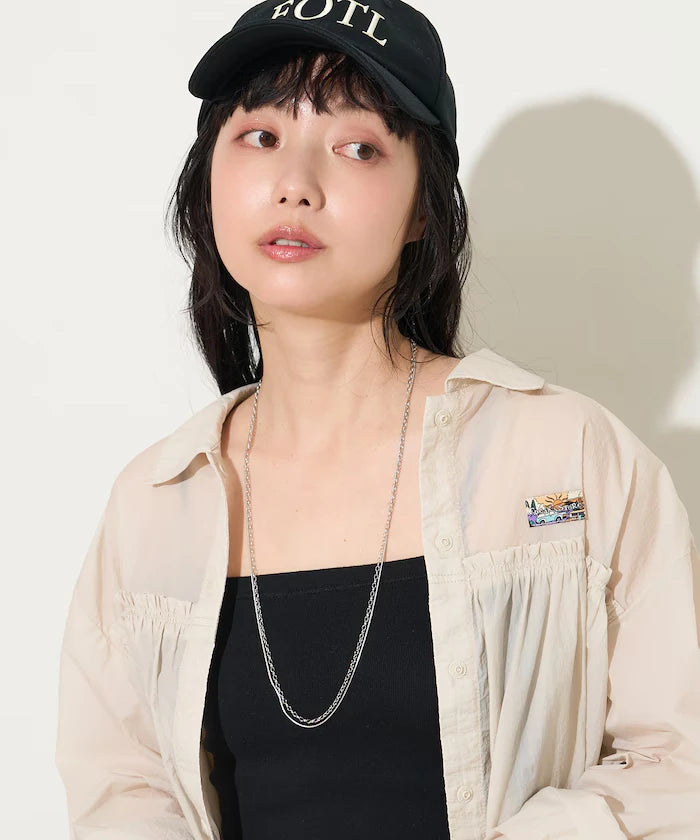 Long Double Chain Necklace