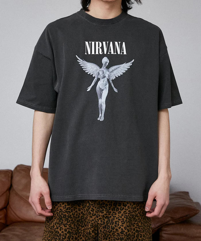 NIRVANA IN UTERO Band T-shirt Limited Edition