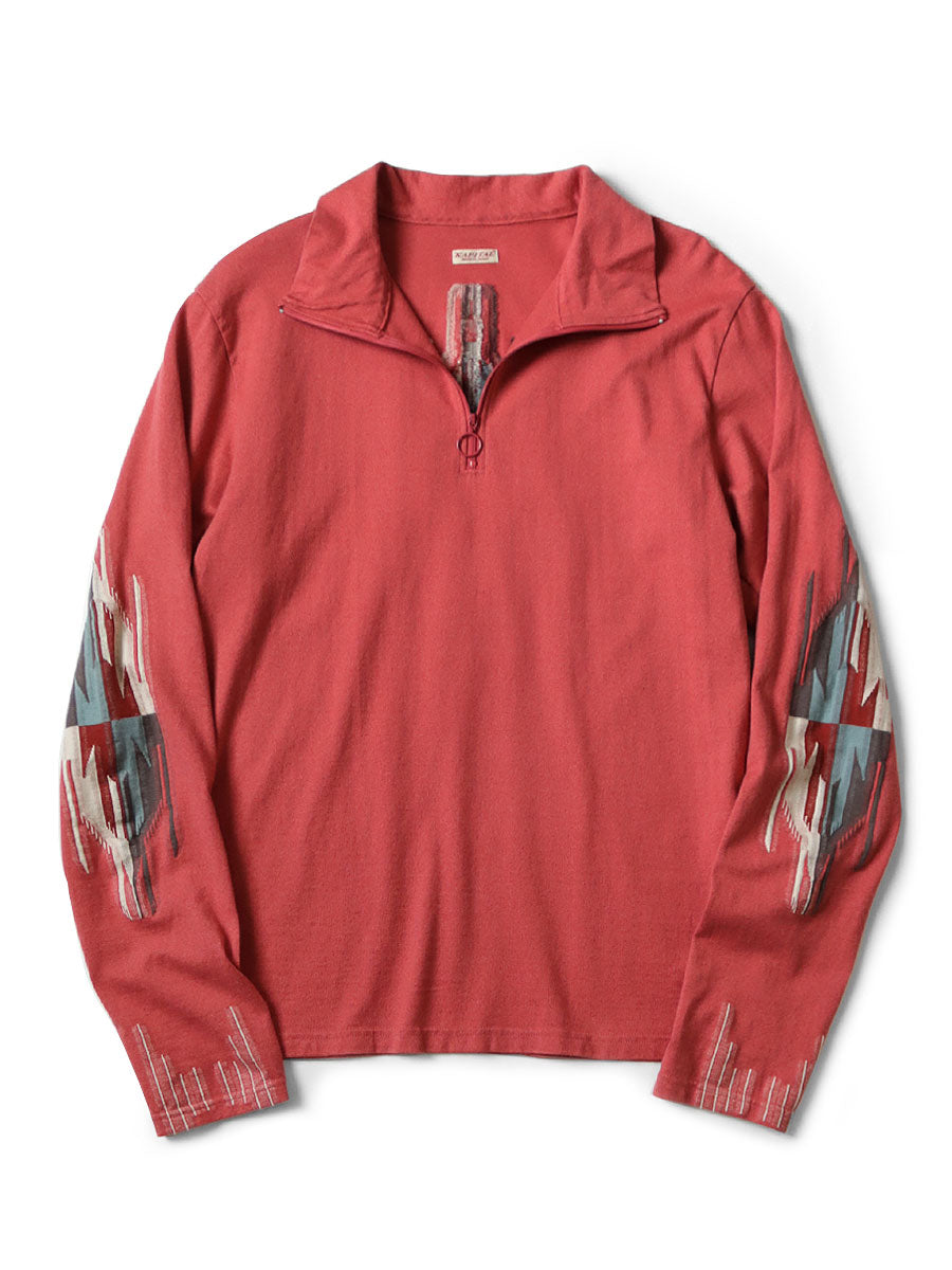 Ortega Tenjiku Half ZIP Long T