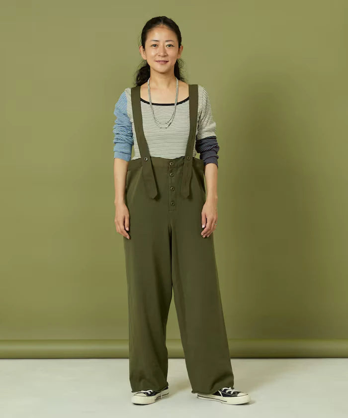 Knit Military Overalls