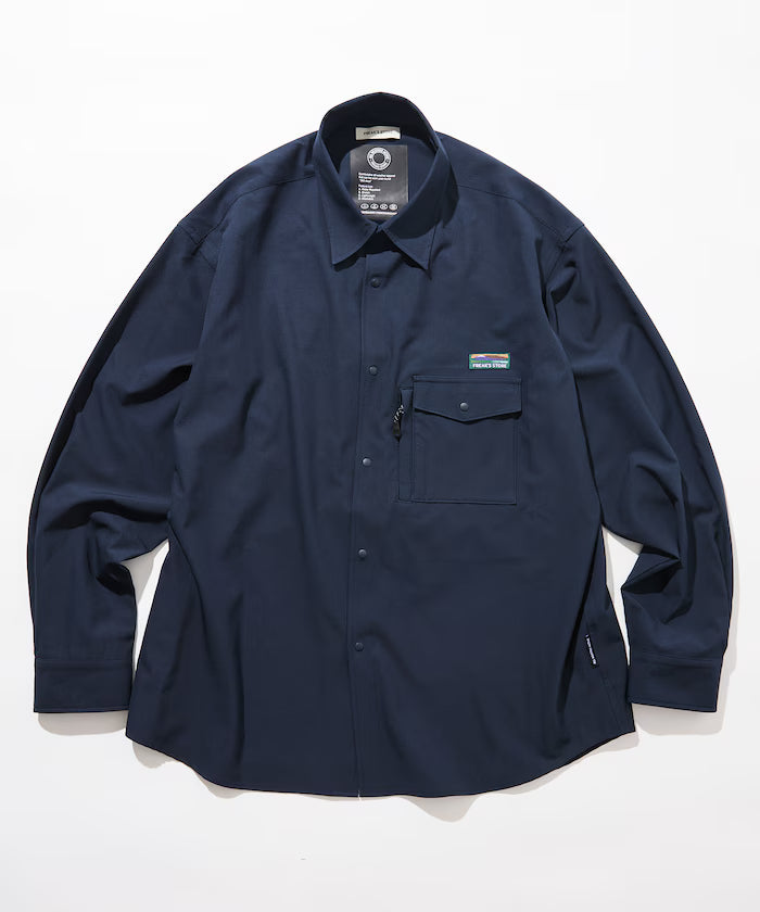 ALL WEATHER ACTIVE WEAR/All Weather Active Wear Relaxed Fit Pocket Shirt 【Limited Edition】