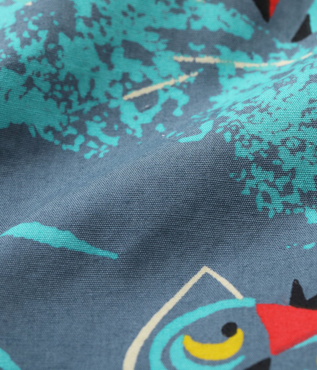 TYPEWRITER COTTON OPEN SHIRT “OWL”