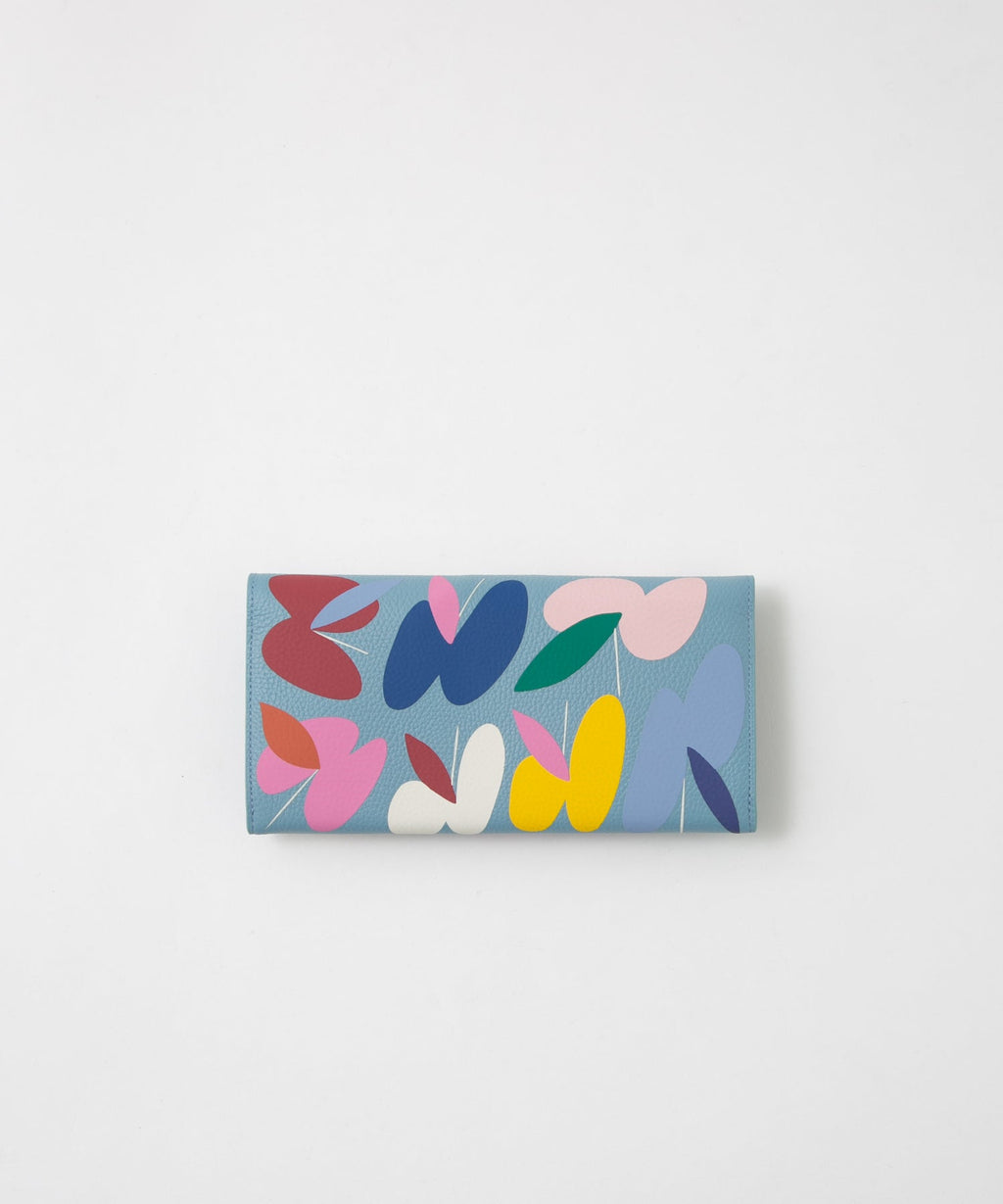 SHOGO SEKINE Collaboration Mail-Type Long Wallet Light Blue SIF-SKN#36