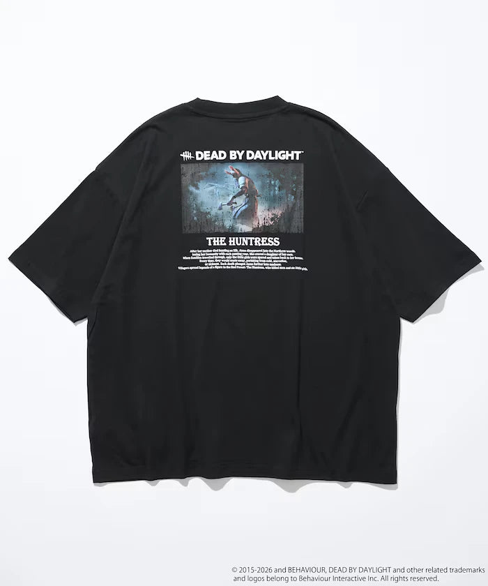 Dead By Daylight Exclusive The Huntress Photo Back Print Crew Neck T-Shirt