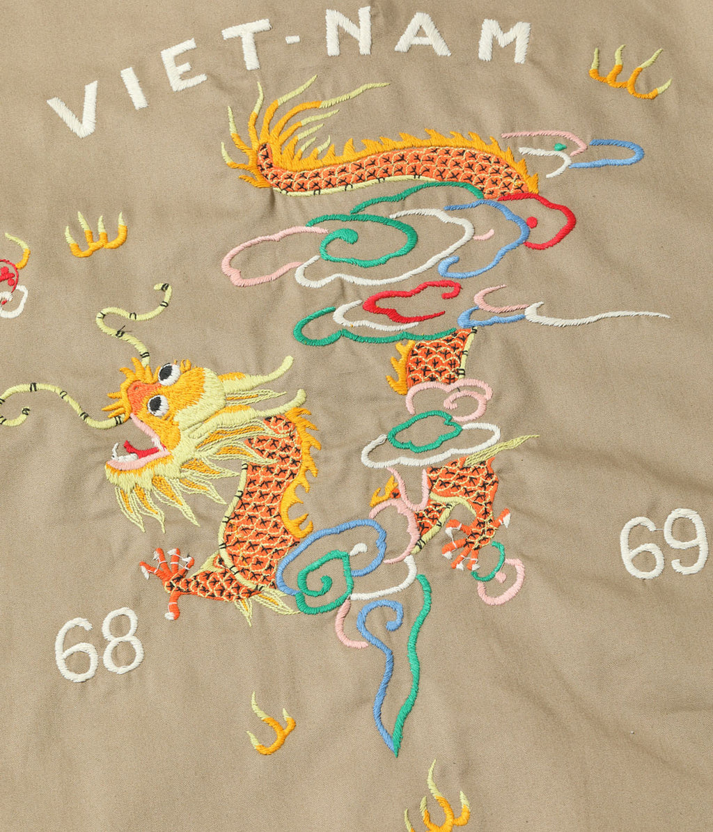 Late 1960s Style Cotton Vietnam Jacket “DRAGON”