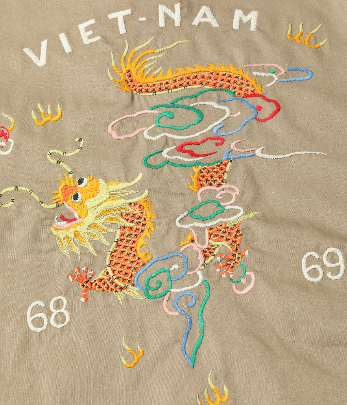 Late 1960s Style Cotton Vietnam Jacket “DRAGON”