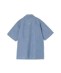 See No Evil Patch Open Collar Shirt