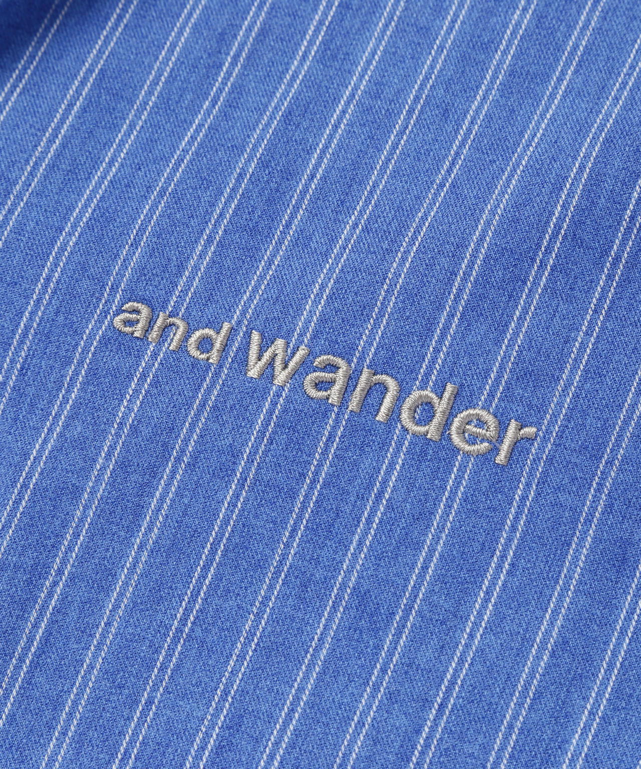 C/W stripe long shirt (W)
