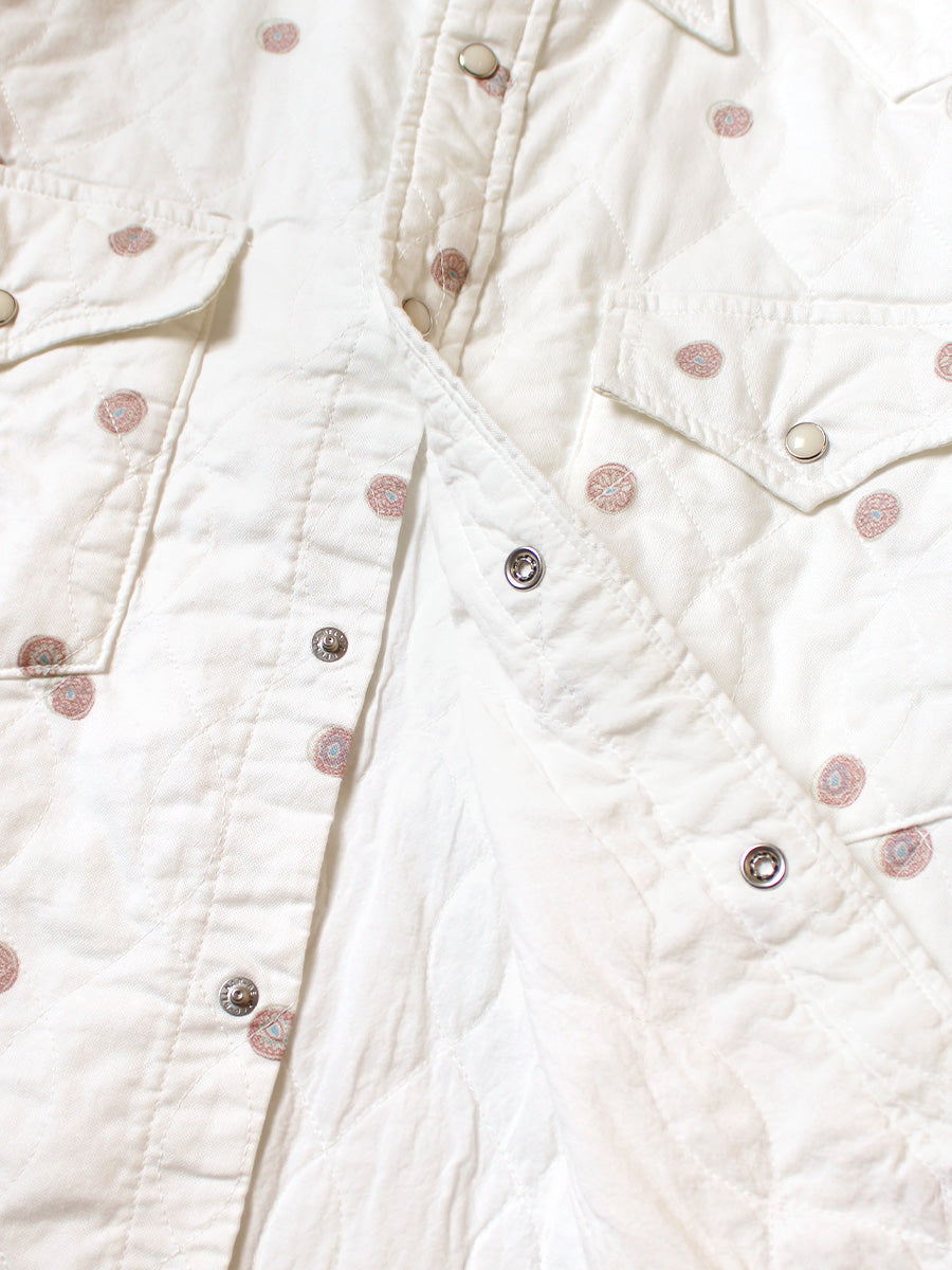 Cotton Quilting Bean Pattern pt Husky Western ...
