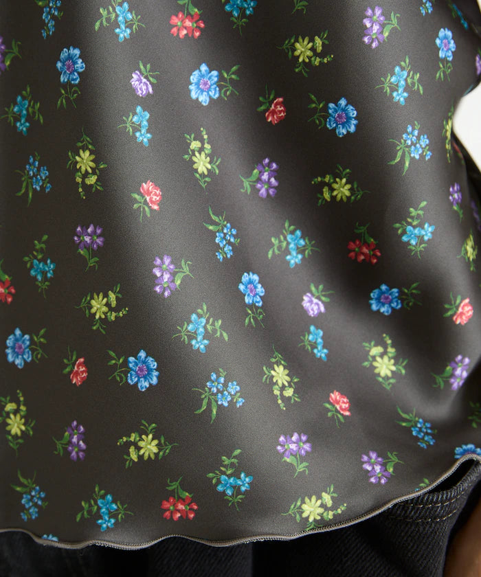 2WAY Floral Satin Camisole