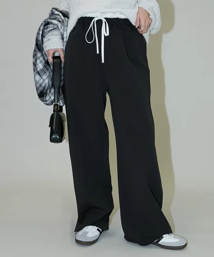 West Shearing Panel Easy Slacks Pants Limited Edition
