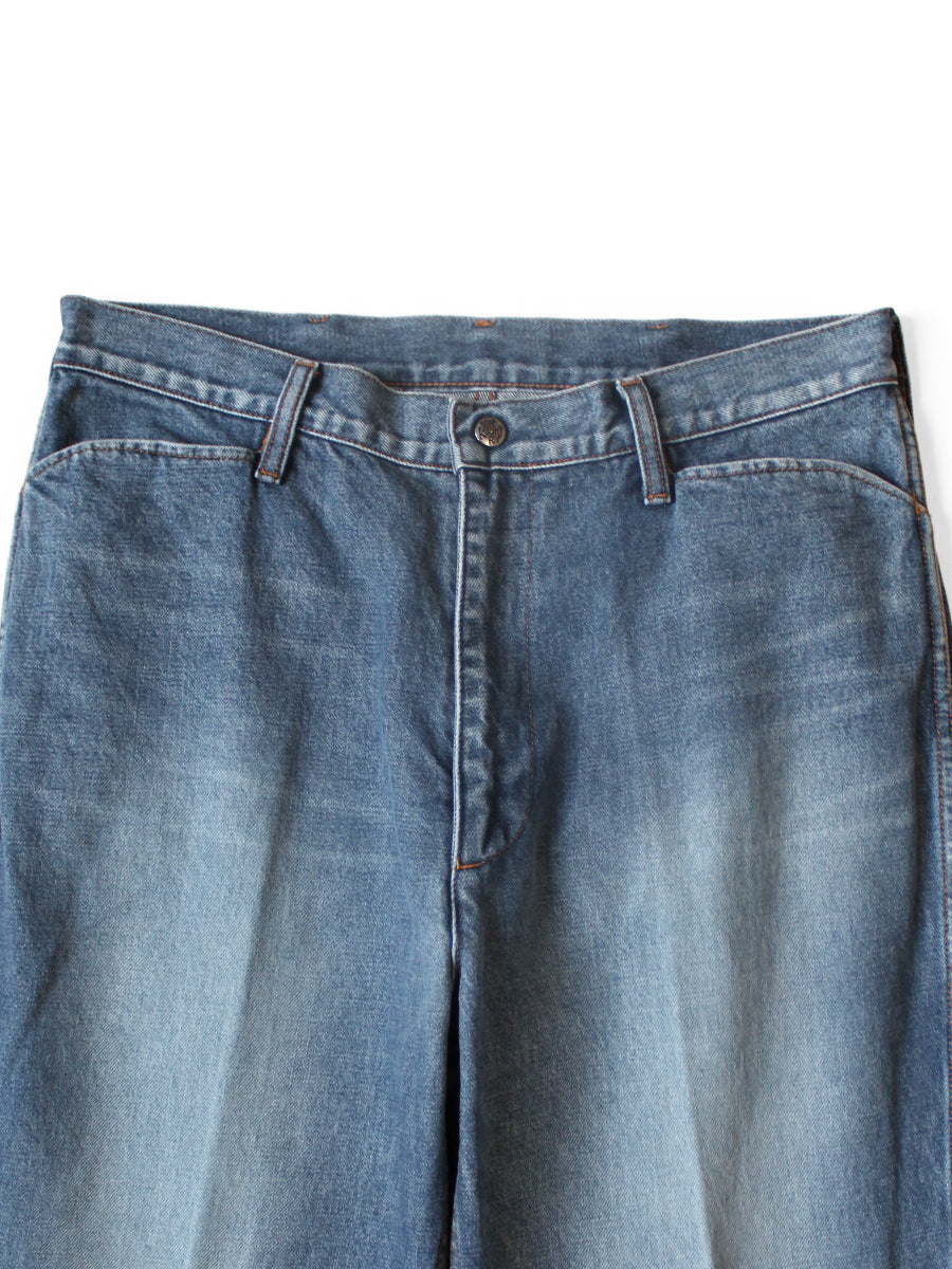 14oz Denim 5P Frisco (Center Pleats Processing)