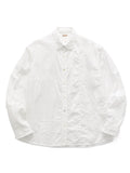 Cotton × Linen Patchwork Kathmandu Shirt