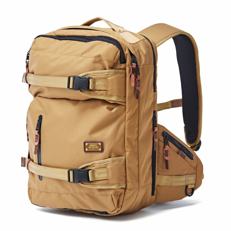 CORDURA DOBBY 305D 3WAY BACK PACK sizerS/KHAKI