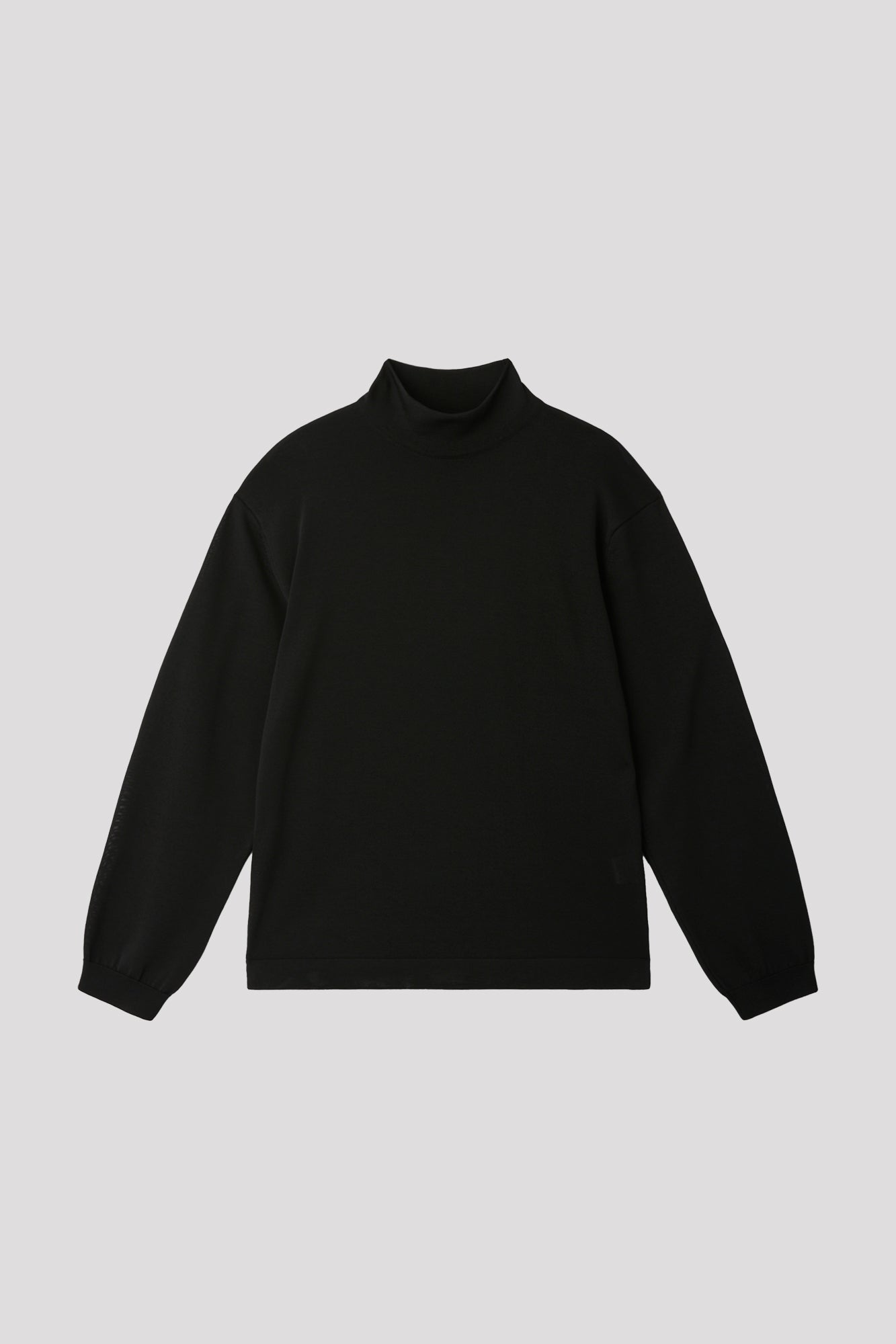 HIGH GAUGE MOCKNECK LONG SLEEVE TOP