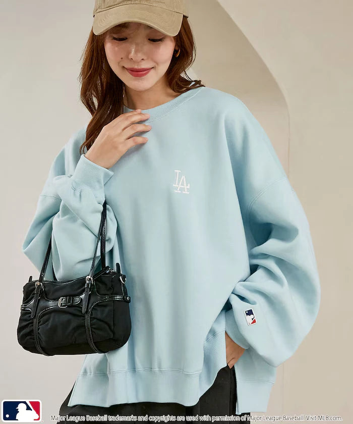 Custom MLB Fleece Super Big Silhouette Logos Wet Pullover Limited Edition