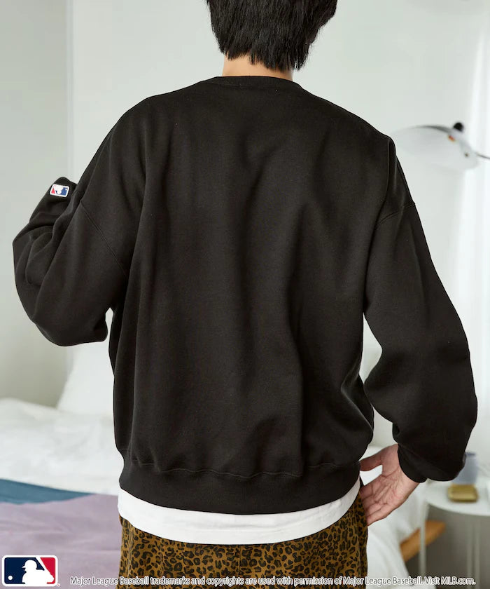Custom MLB Fleece Crewneck Logo Sweatshirt Limited Edition