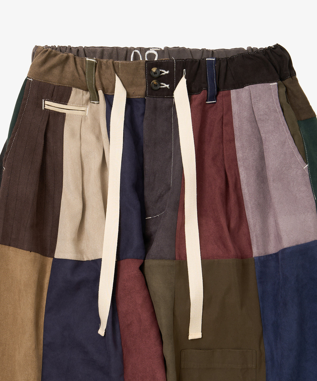 hakama pants faux suede eight