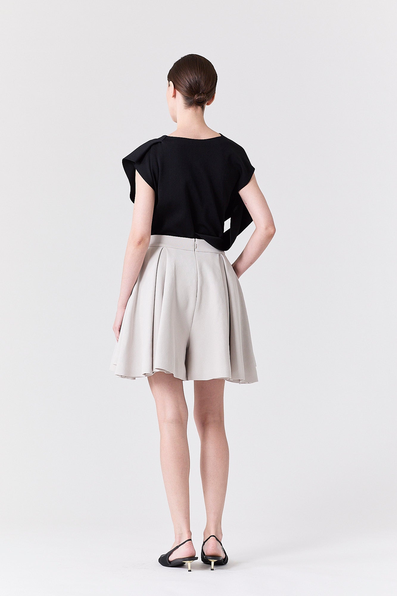 AC MILAN DRAPED TOP