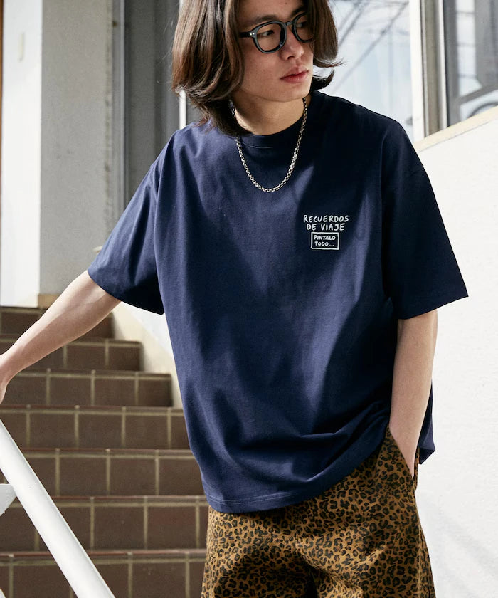 Love Pop Studio Travel Note Typography T-Shirt