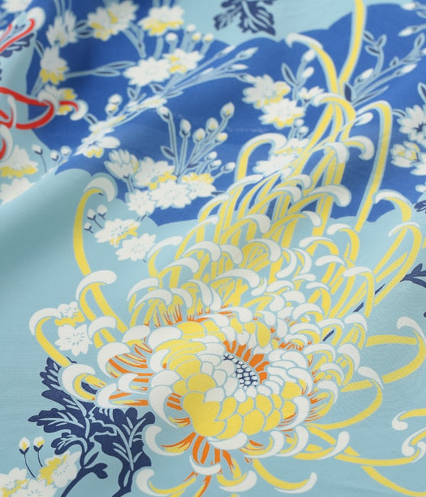 RAYON HAWAIIAN SHIRT “ROYAL FLOWER”