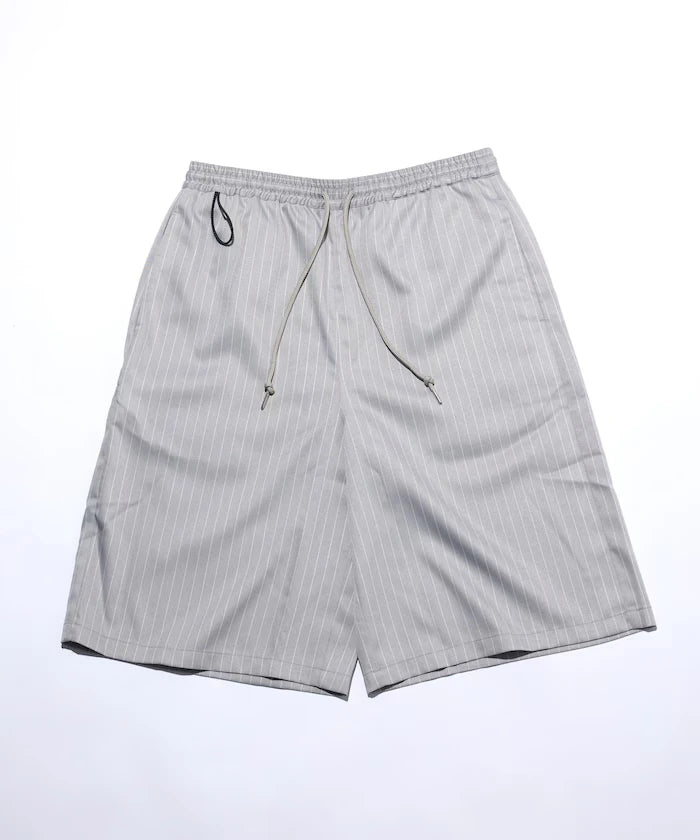 Stripe Easy Wide Shorts / Compatible with Setup