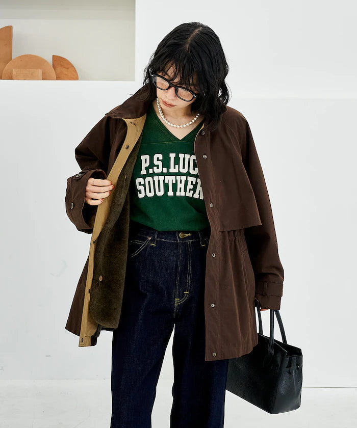 Multiway Boa Vest Coat