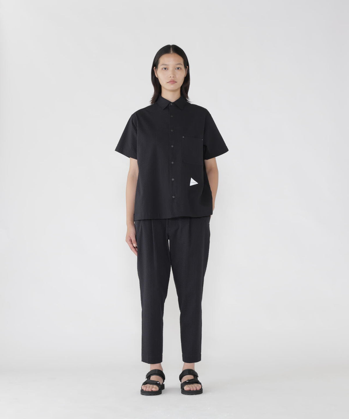 dry soft seersucker SS shirt