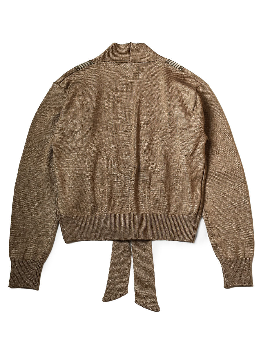 7G Retro Striped Opera Cardigan