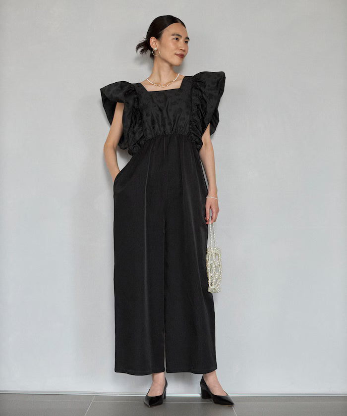 [February 12, 12:00 Release] 2WAY Flower Sheer Jacquard Docking All-in-One