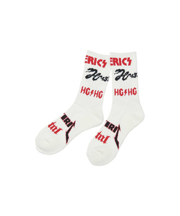 Metal Logo Sports Socks