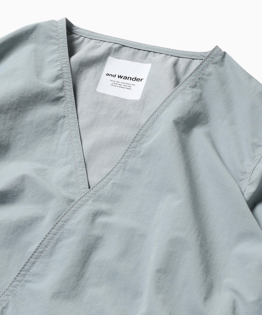crinkled nylon cachecoeur (W)