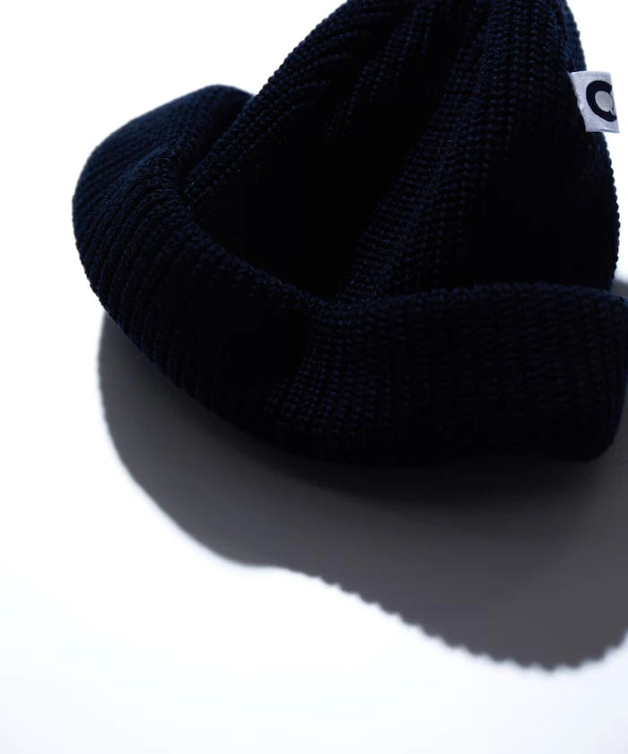 Cotton Linen Roll Knit Cap