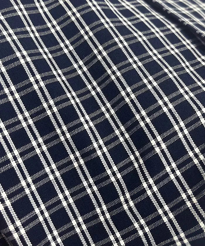 Relaxed Fit Regular Collar Short Sleeve Check Shirt