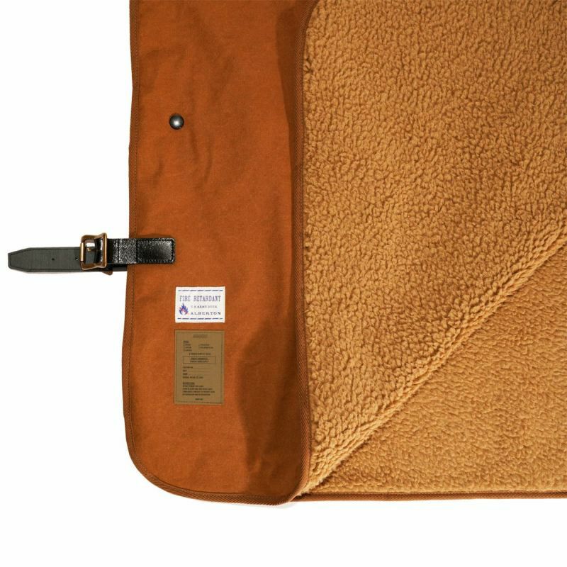 ALBERTON FIRE PROOF BLANKET Lsize/CAMEL