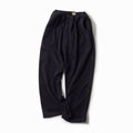 GL42576 / SUPER 160's WOOL HERRINGBONE MOSSER 1TUCK EASY PANTS