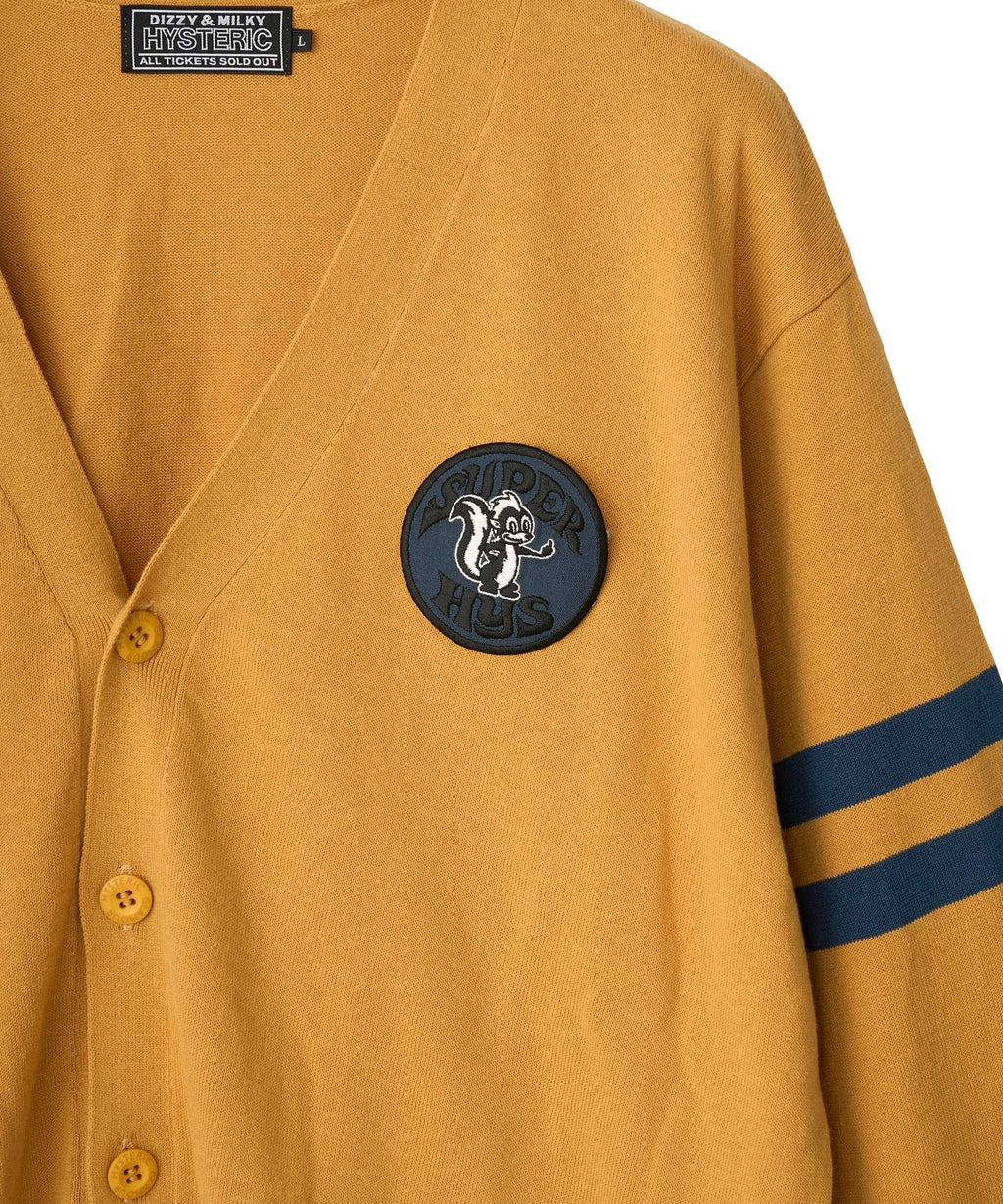 SUPER HYS Patch Cardigan