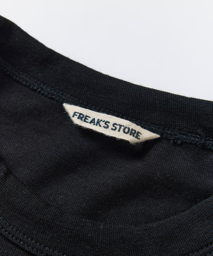 SUPER MERINO WOOL×INKEEP Crew Neck Long Sleeve T-Shirt