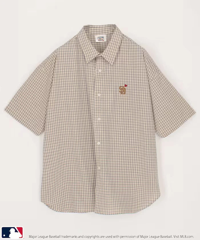 Custom MLB One Point Embroidery Half Sleeve Big Shirt Limited Edition