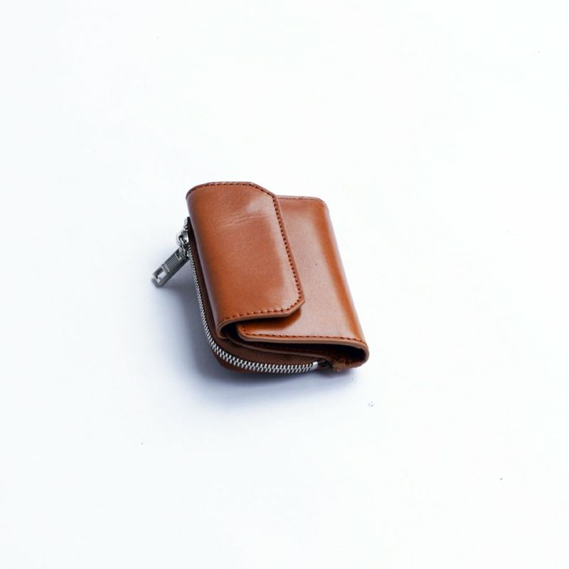 UNBYSTORE×AS2OV LEATHER MOBILE WALLET KEY CASE/CAMEL