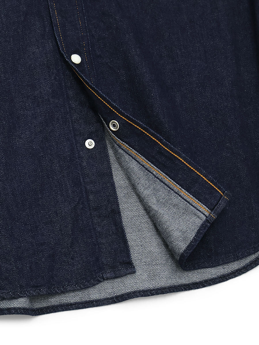 8oz Denim Western Shirt