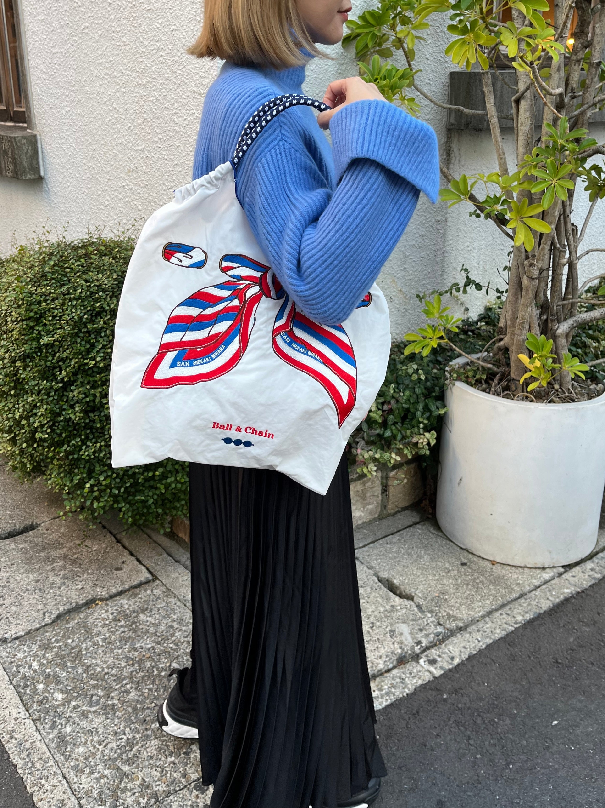 San.scarf #04 White-333002