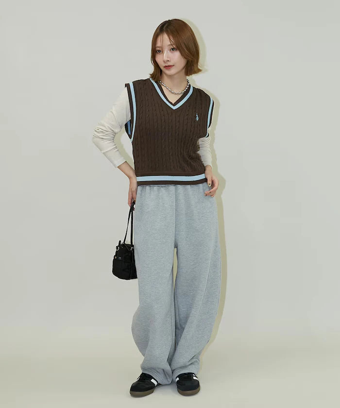 Brushed Back Sweat Curve Pants Limited Edition