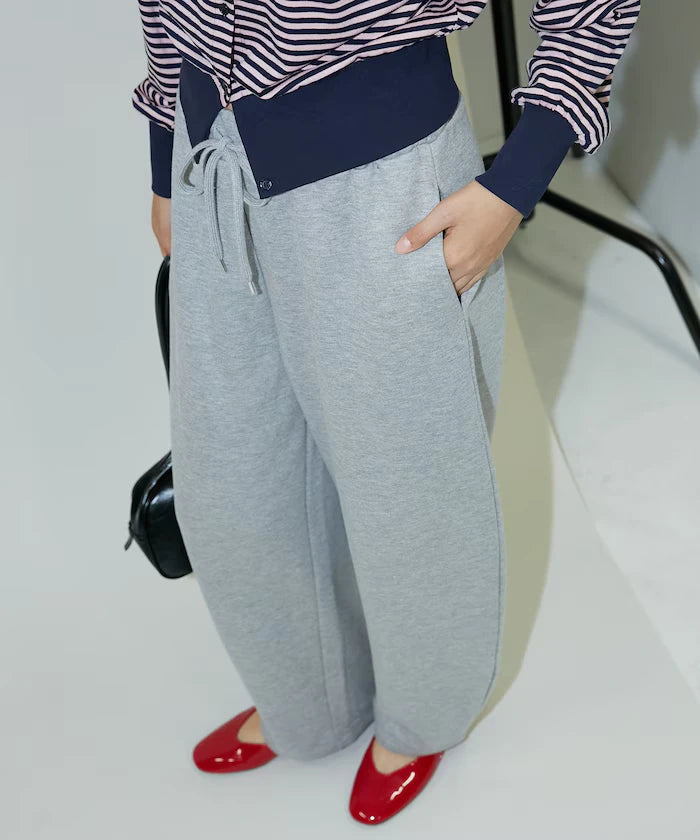 Brushed Back Sweat Curve Pants Limited Edition