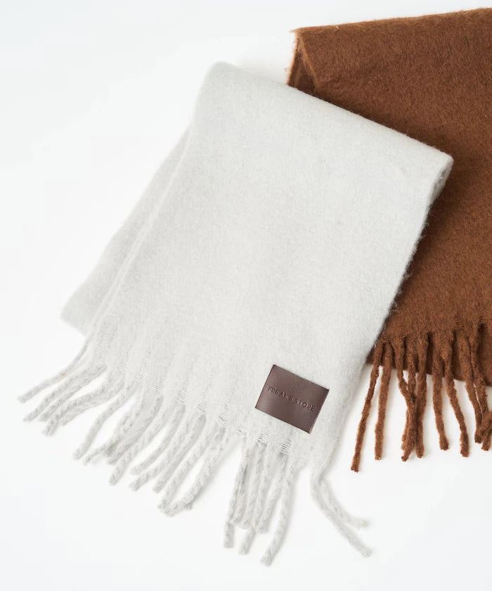 Volume Fringe Scarf