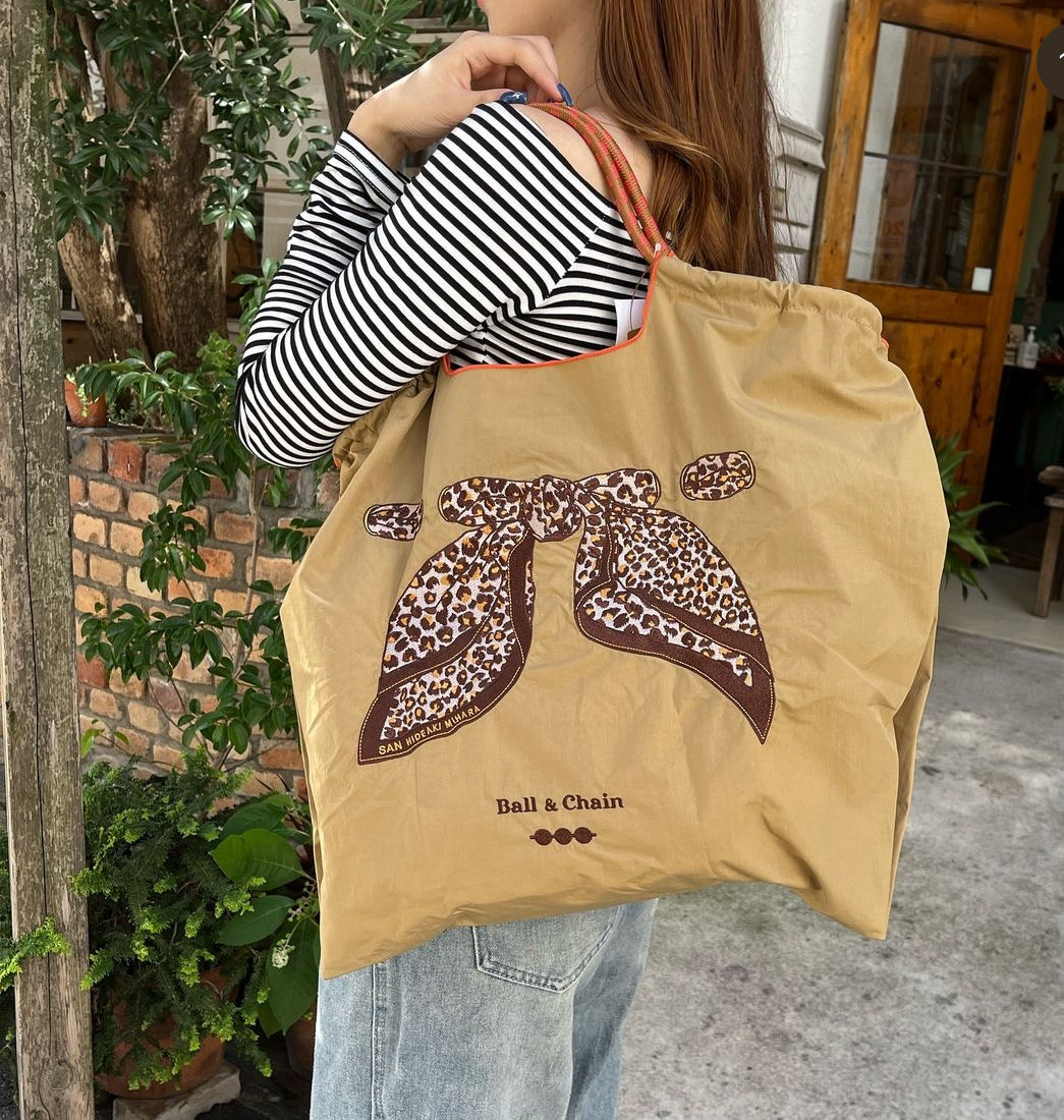 S.SCARF LEOPARD(Scarf Leopard) L#03 BEIGE-333103