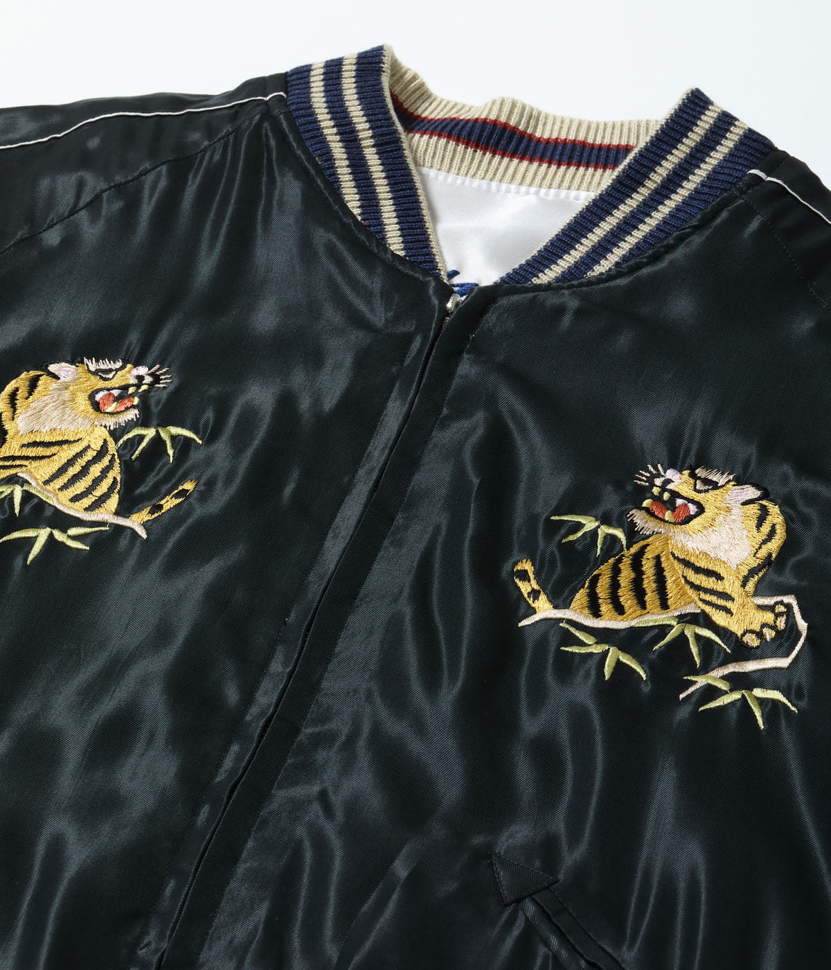 Early 1950s Style Acetate Souvenir Jacket “RED EAGLE” × “TIGER HEAD”